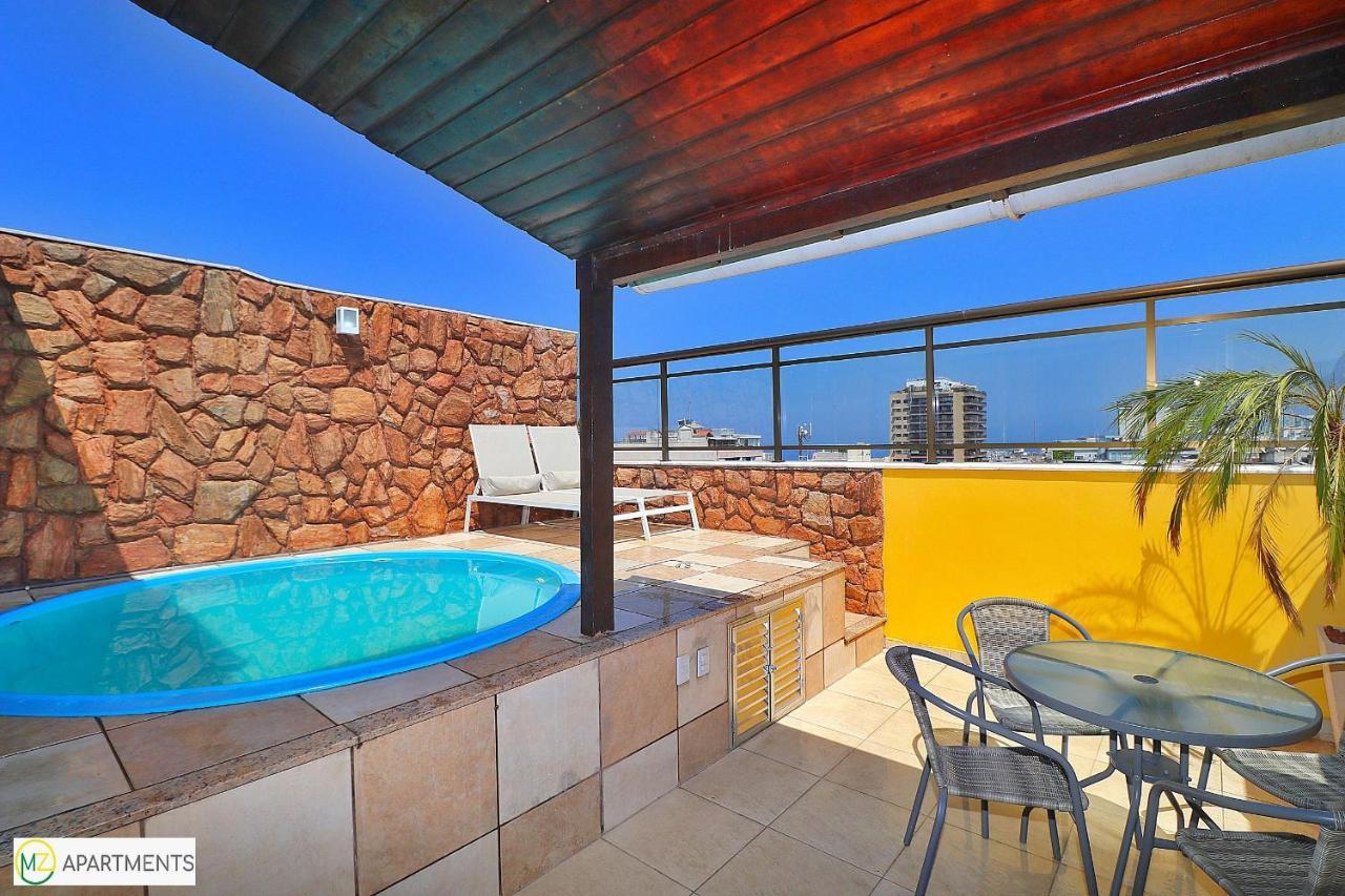 ריו דה ז'ניירו Cobertura Duplex 2 Quartos Com Terraco E Piscina מראה חיצוני תמונה